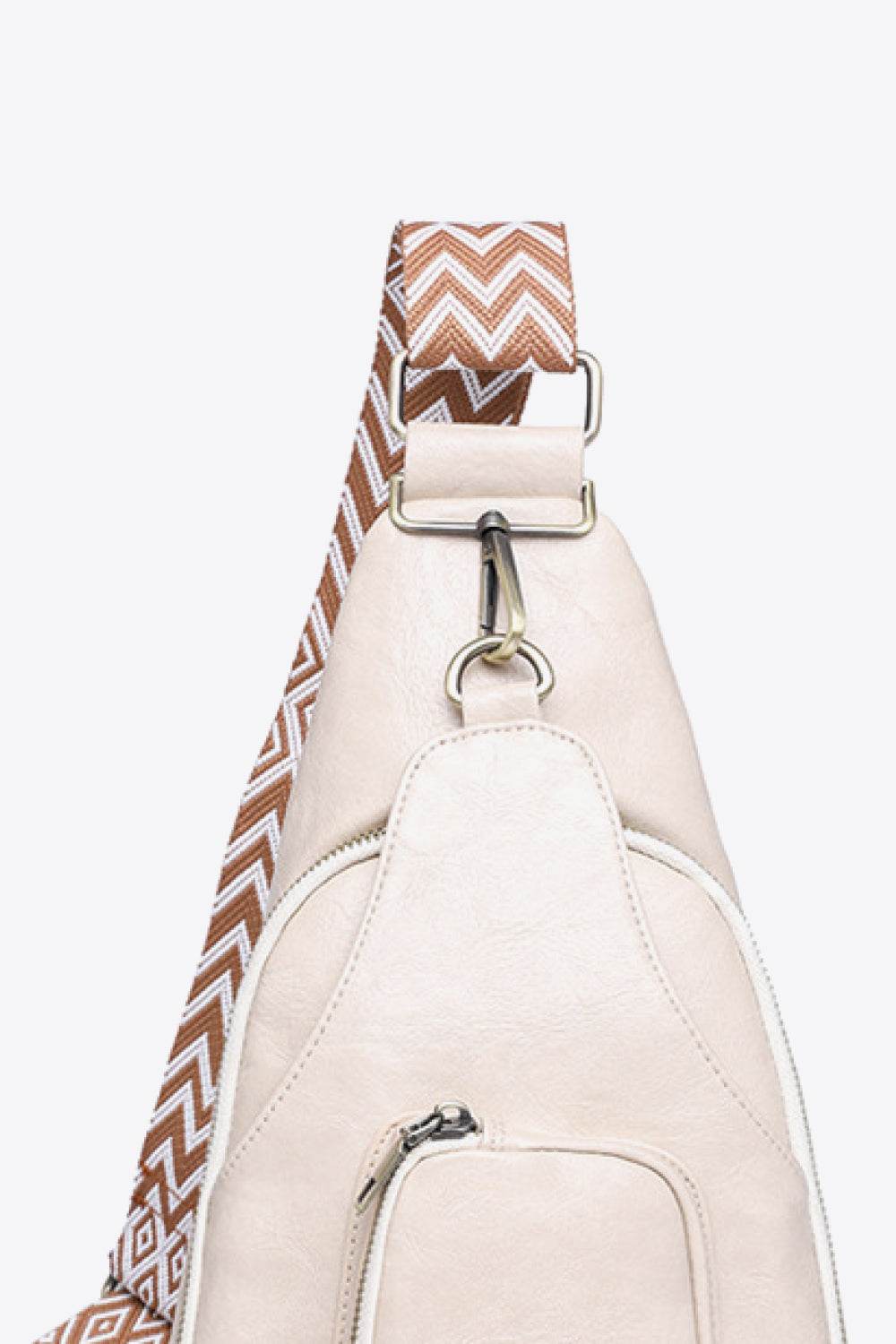 Adored Take A Trip PU Leather Sling Bag - Hovatok