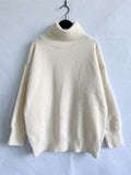 Turtleneck Long Sleeve Sweater - Hovatok
