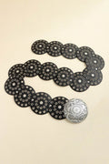 Vintage PU Leather Wide Belt - Hovatok