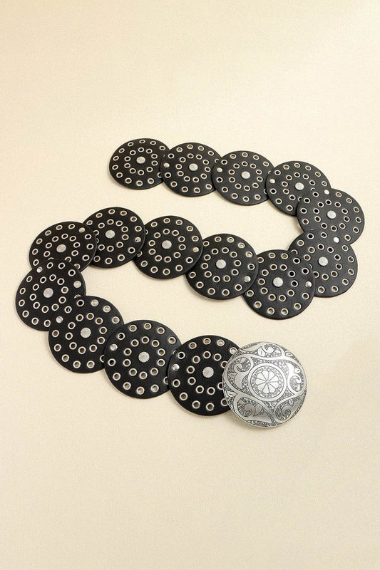 Vintage PU Leather Wide Belt - Hovatok
