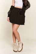 ADORA Drawstring Skort with Pockets - Hovatok