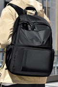 Multi-Pockets Solid Color Backpack Bag - Hovatok