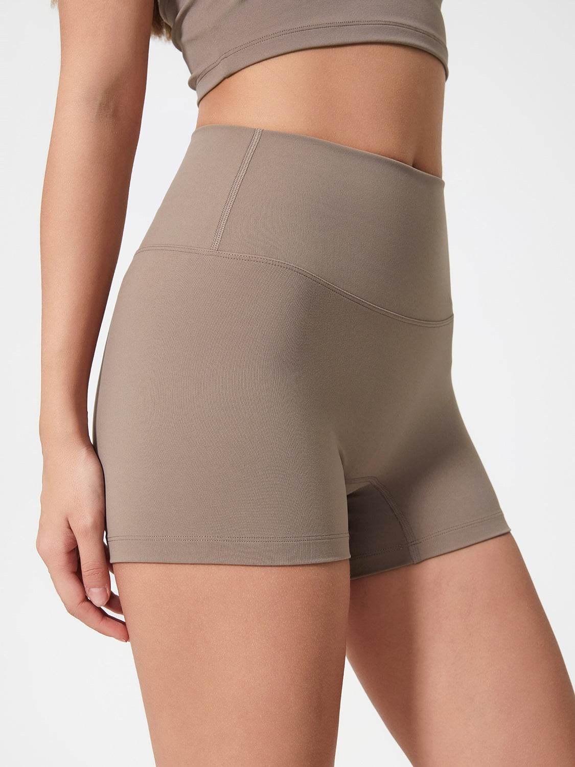 Millennia High Waist Active Shorts - Hovatok