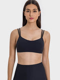 Millennia Scoop Neck Double Strap Active Cami - Hovatok