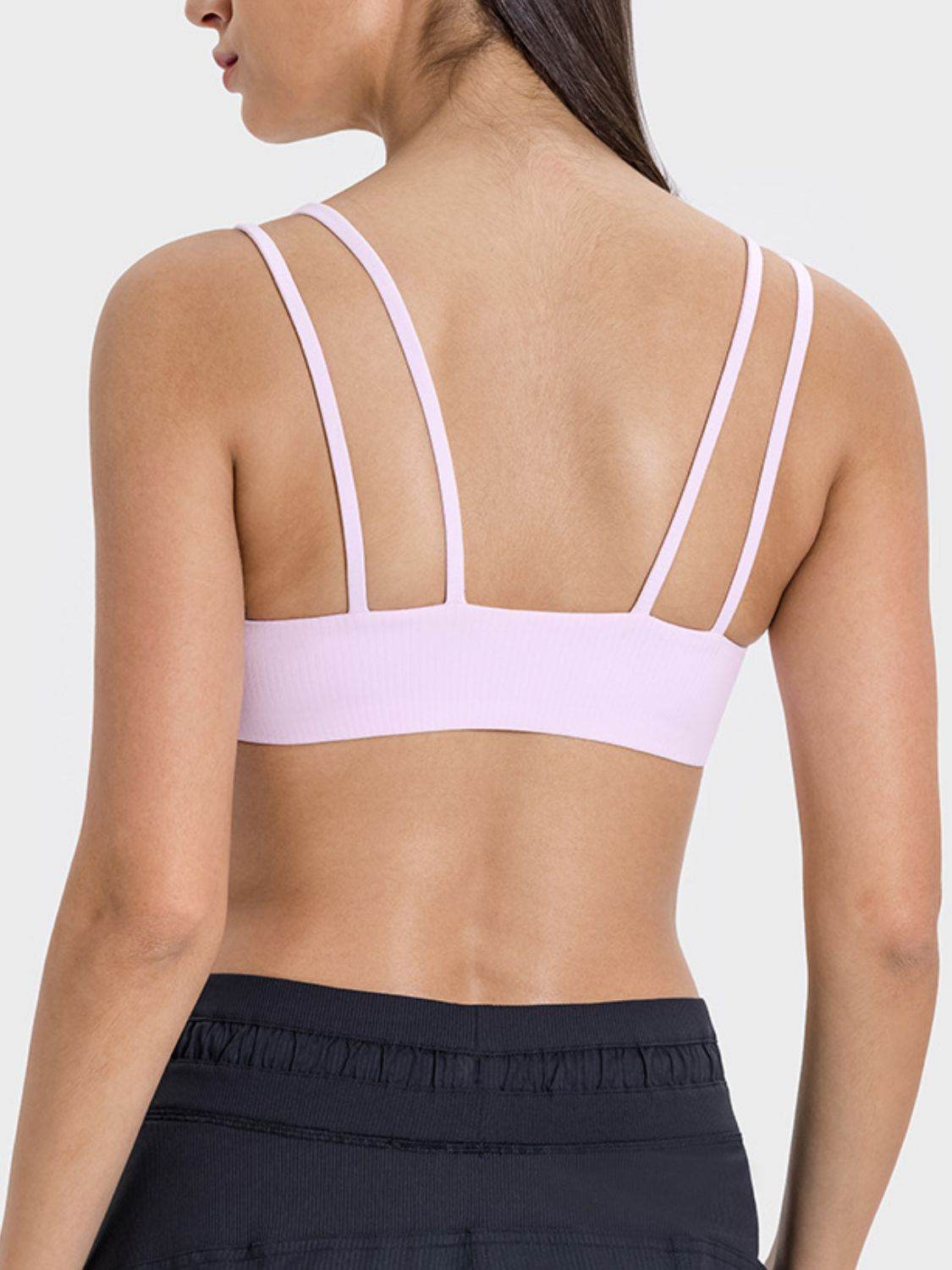 Millennia Scoop Neck Double Strap Active Cami - Hovatok