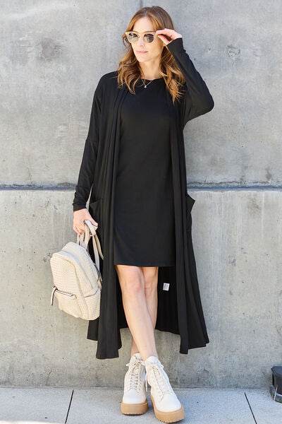 Basic Bae Full Size Open Front Long Sleeve Cover Up - Hovatok