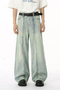 Wide Leg Jeans with Pockets - Hovatok