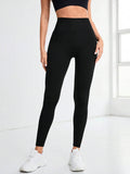 High Waist Active Leggings - Hovatok