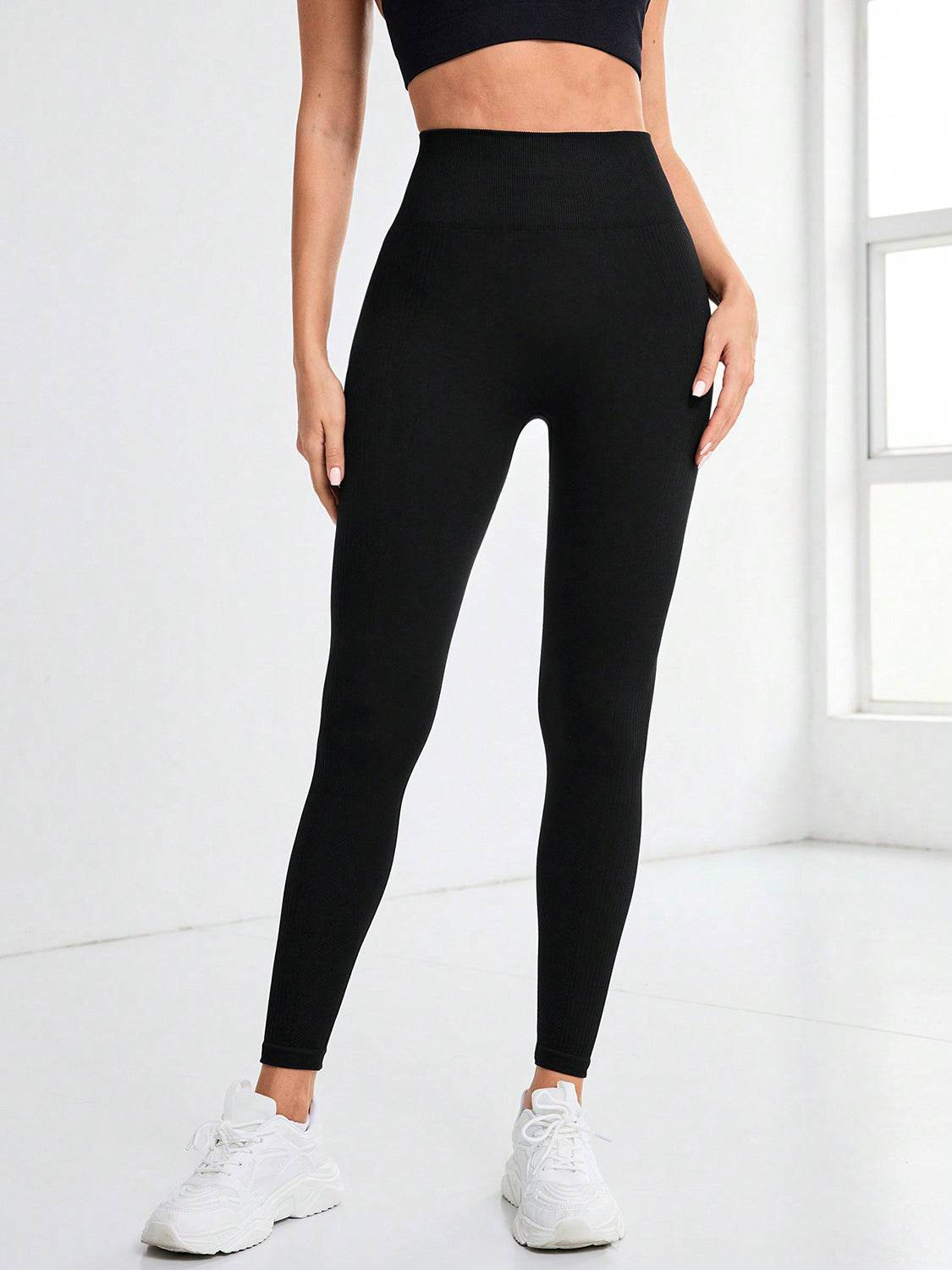 High Waist Active Leggings - Hovatok