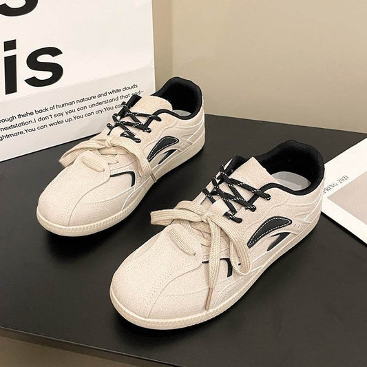 Contrast Flat Sneakers - Hovatok