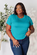 Basic Bae Full Size Round Neck Short Sleeve T-Shirt - Hovatok