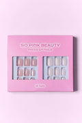 SO PINK BEAUTY Press On Nails 2 Packs - Hovatok