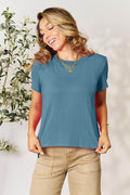 Basic Bae Full Size Round Neck Short Sleeve T-Shirt - Hovatok