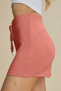Basic Bae Full Size Air Scuba Drawstring High Waist Shorts - Hovatok