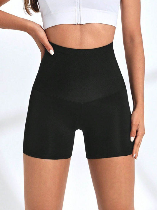 High Waist Active Shorts - Hovatok