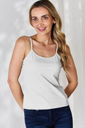 Basic Bae Full Size Round Neck Slim Cami - Hovatok