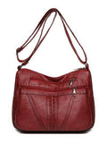 PU Leather Adjustable Strap Shoulder Bag - Hovatok