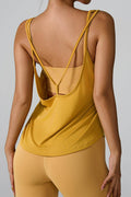 Crisscross Round Neck Active Tank - Hovatok