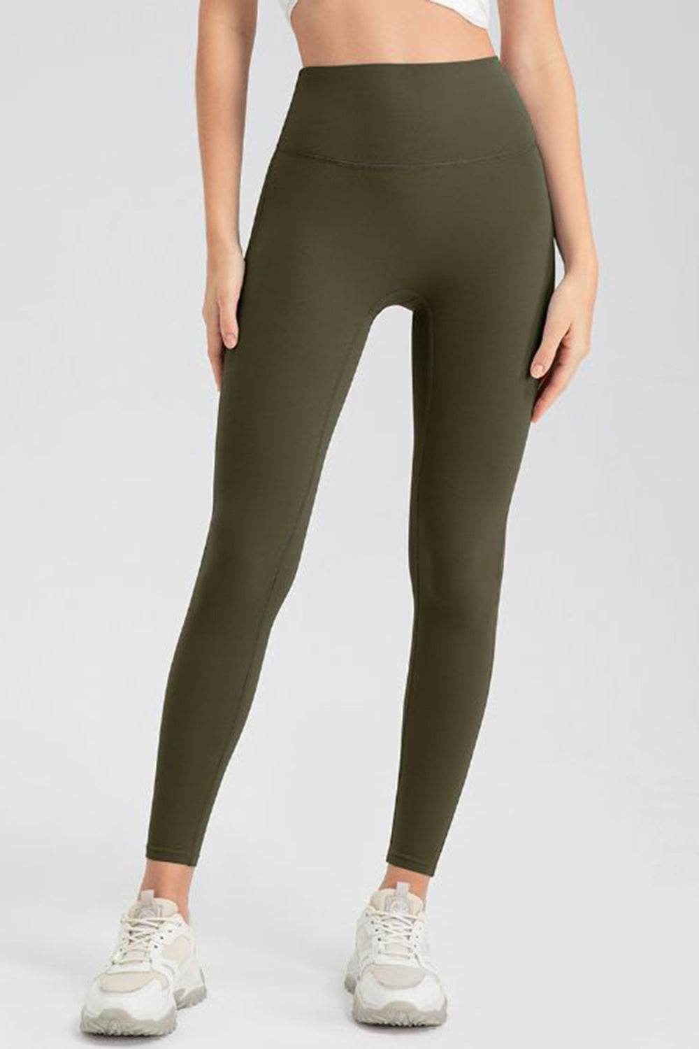 High Waist Skinny Active Pants - Hovatok