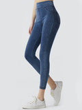 Wide Waistband Sports Leggings - Hovatok