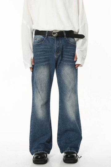 Washed Jeans with Pockets - Hovatok