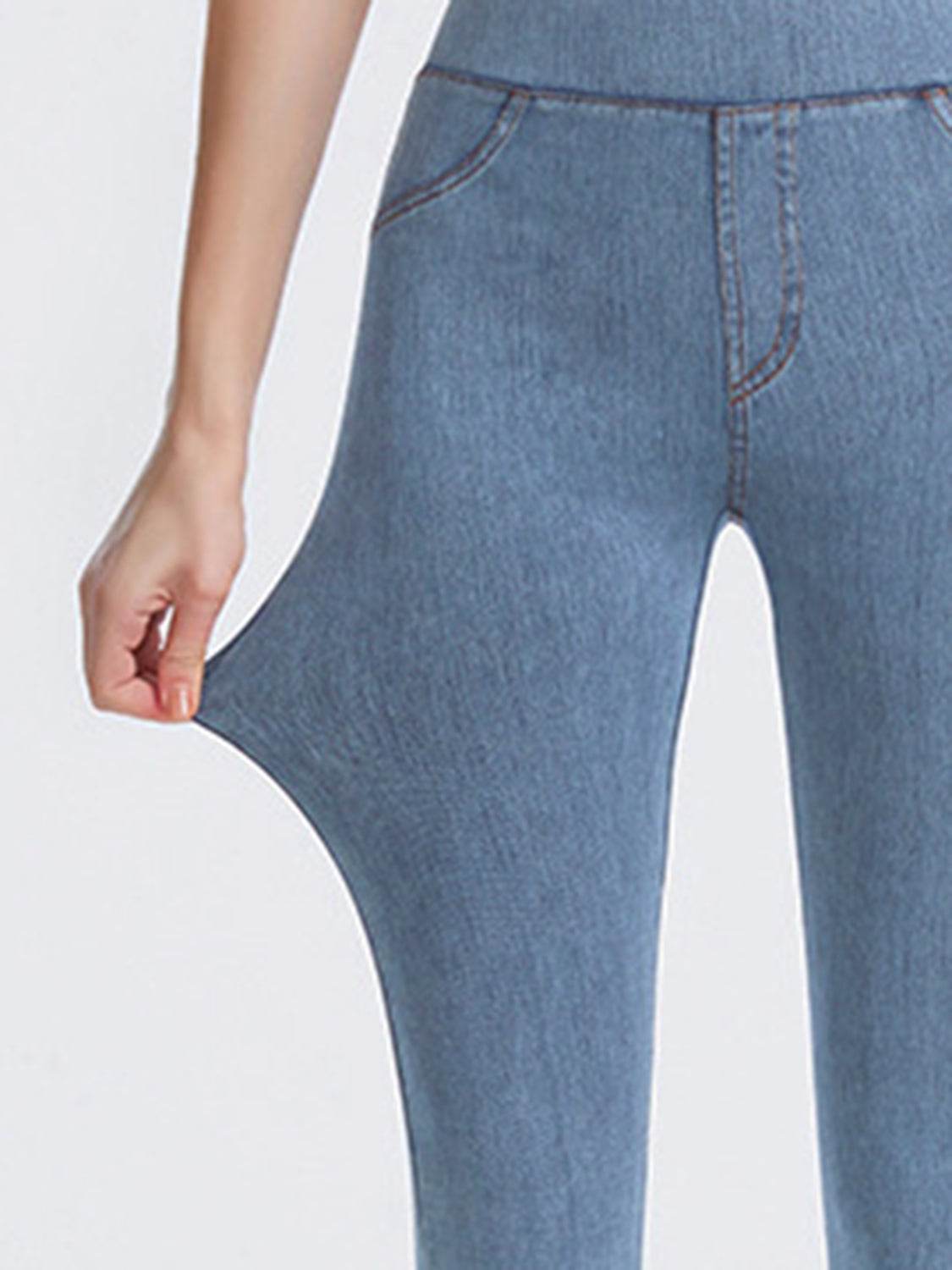 Wide Waistband Sports Leggings - Hovatok