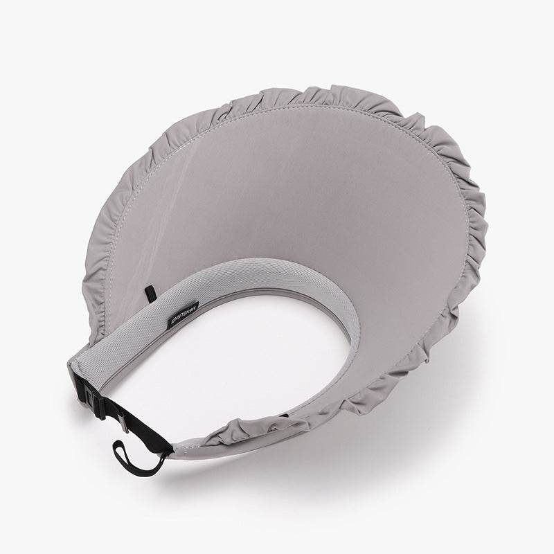 Frill Adjustable Ice Silk Sun Hat - Hovatok