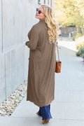 Basic Bae Full Size Open Front Long Sleeve Cover Up - Hovatok