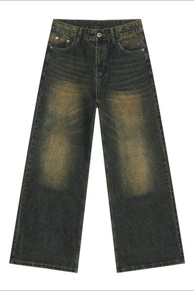 Men's Cat's Whisker Wide Leg Jeans - Hovatok
