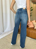 RFM Full Size High Rise Tummy Control Wide Leg Jeans - Hovatok