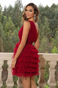 One-Shoulder Sleeveless Dress - Hovatok