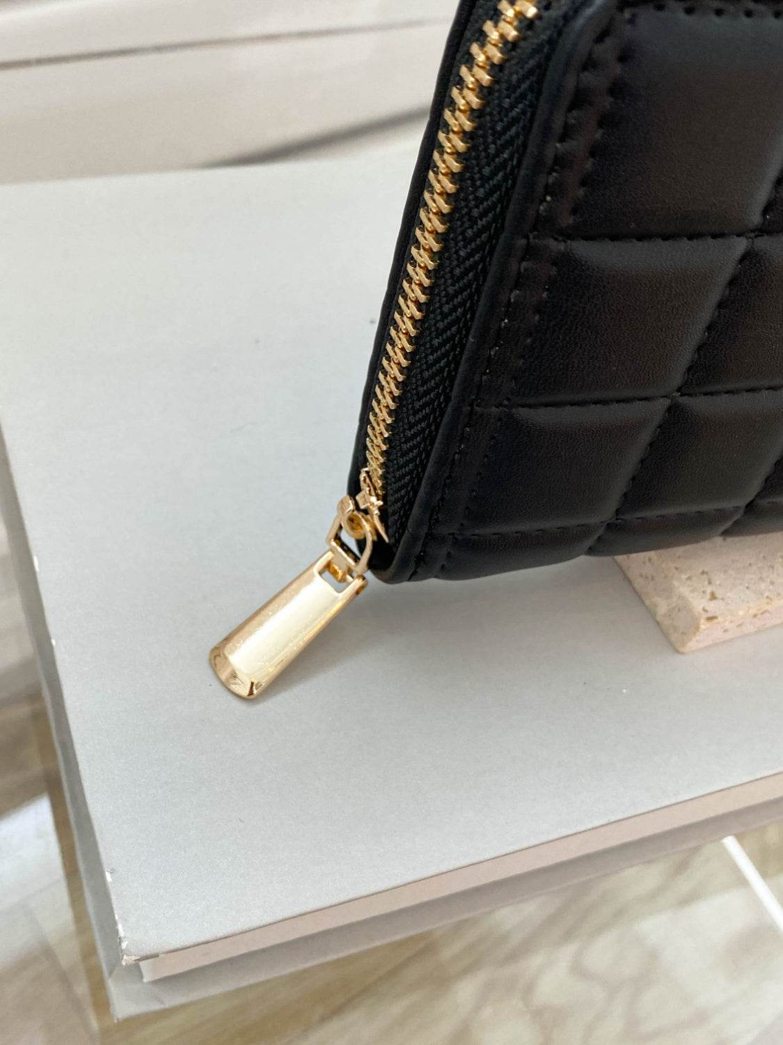 PU Leather Solid Color Wallet - Hovatok