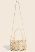 Fame Intricate Braided Wheels Crossbody Bag - Hovatok