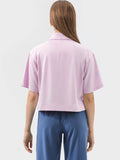 Millennia Half Button Short Sleeve Active T-Shirt - Hovatok