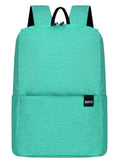 Solid Color Nylon Backpack Bag - Hovatok