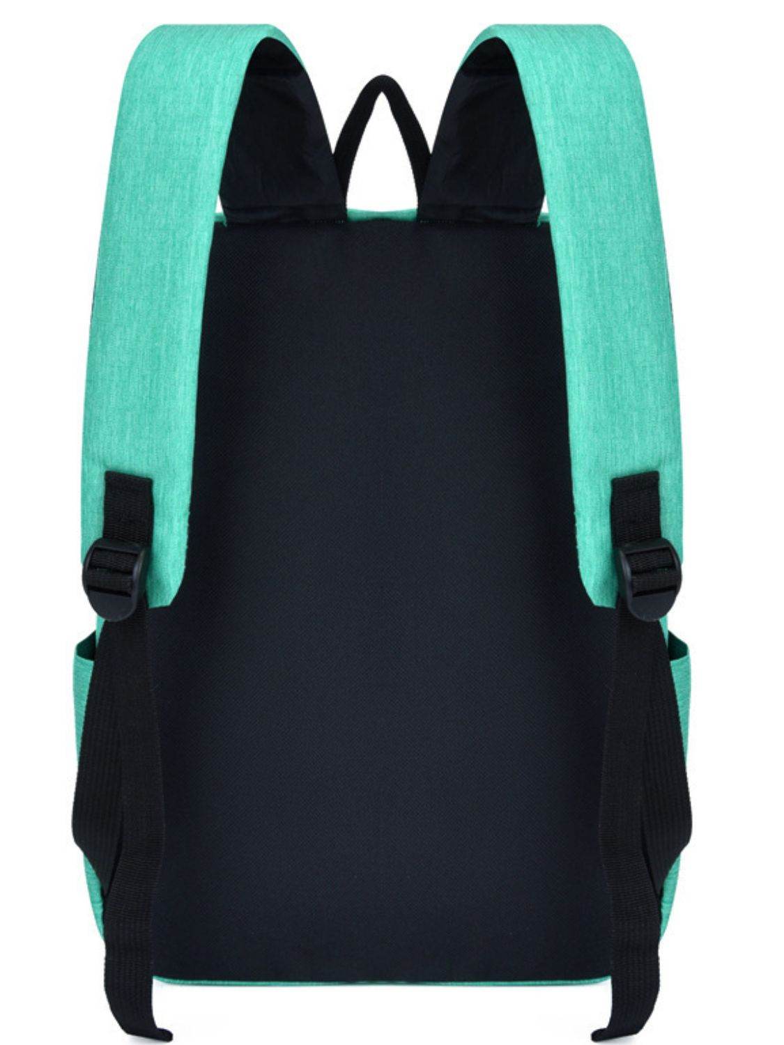 Solid Color Nylon Backpack Bag - Hovatok