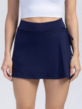 High Waist Active Skort with Pockets - Hovatok
