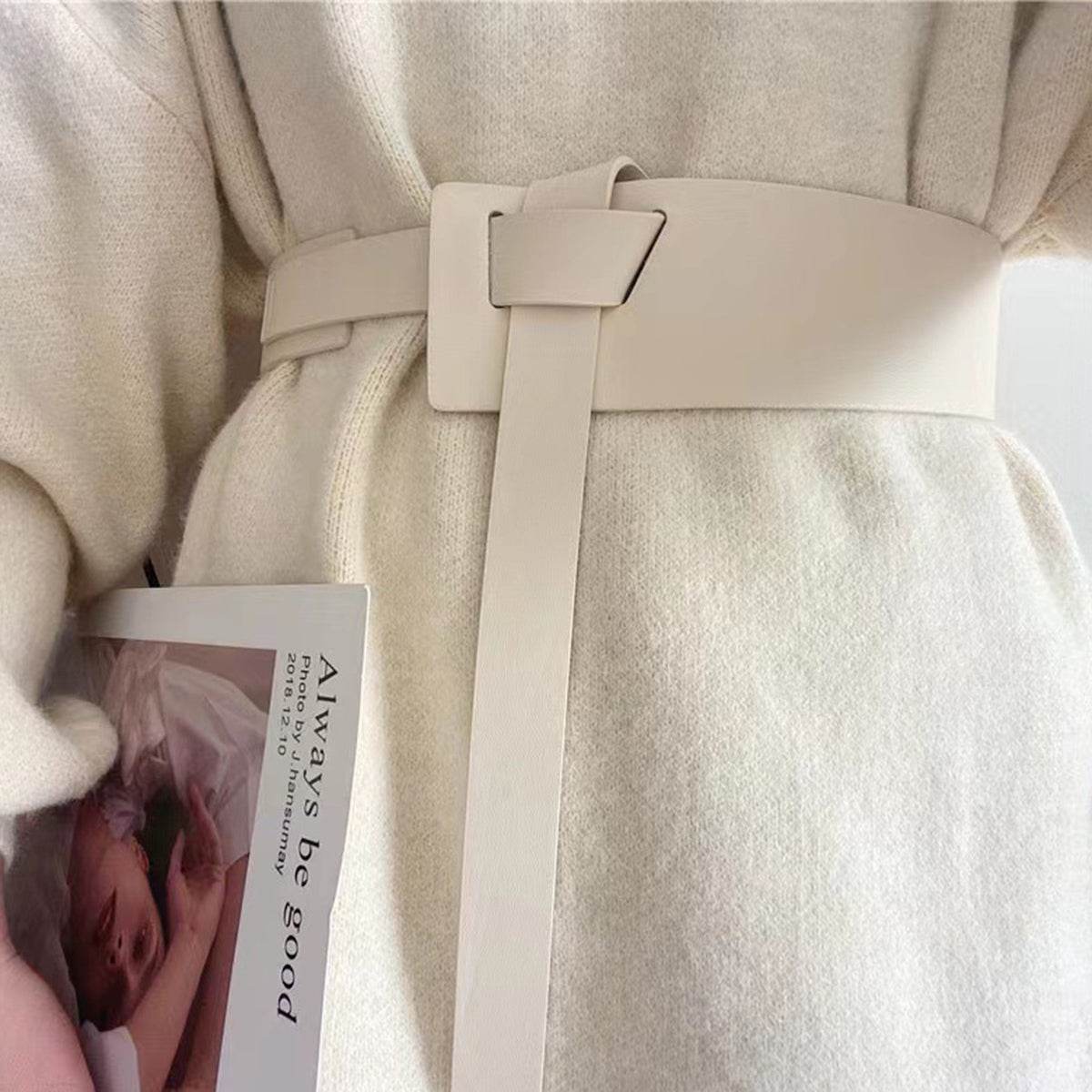 Knot Detail PU Belt - Hovatok