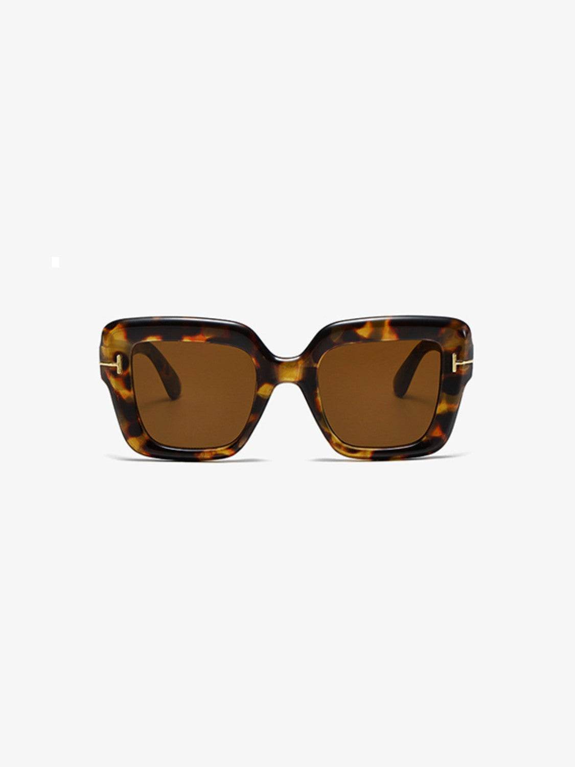 Polycarbonate Frame Square Sunglasses - Hovatok