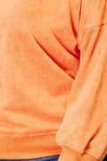 Basic Bae Round Neck Dropped Shoulder Sweatshirt - Hovatok