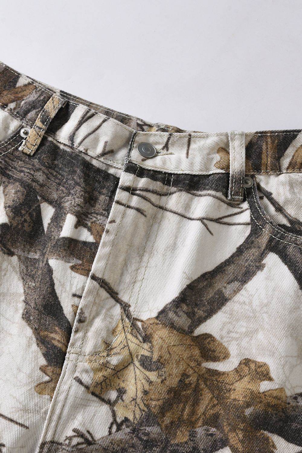 Men's Printed Straight Leg Jeans - Hovatok