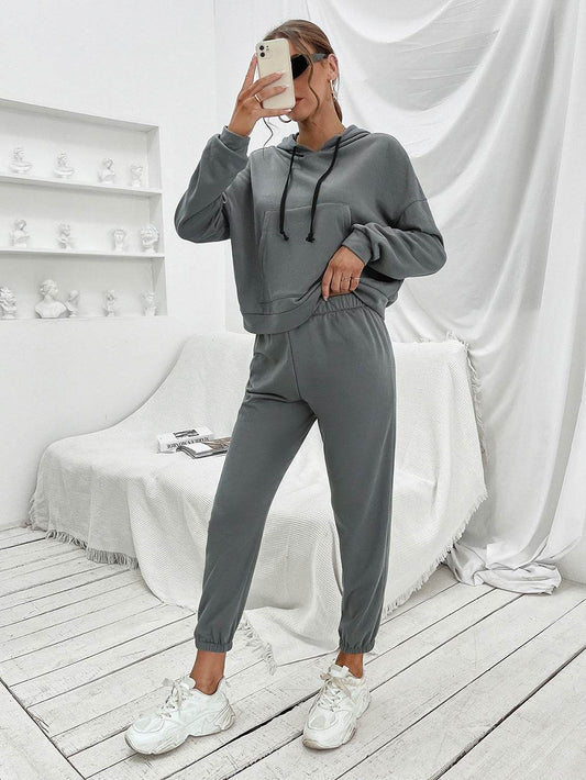 Ivy Lane Sports Hoodie and Joggers Set - Hovatok