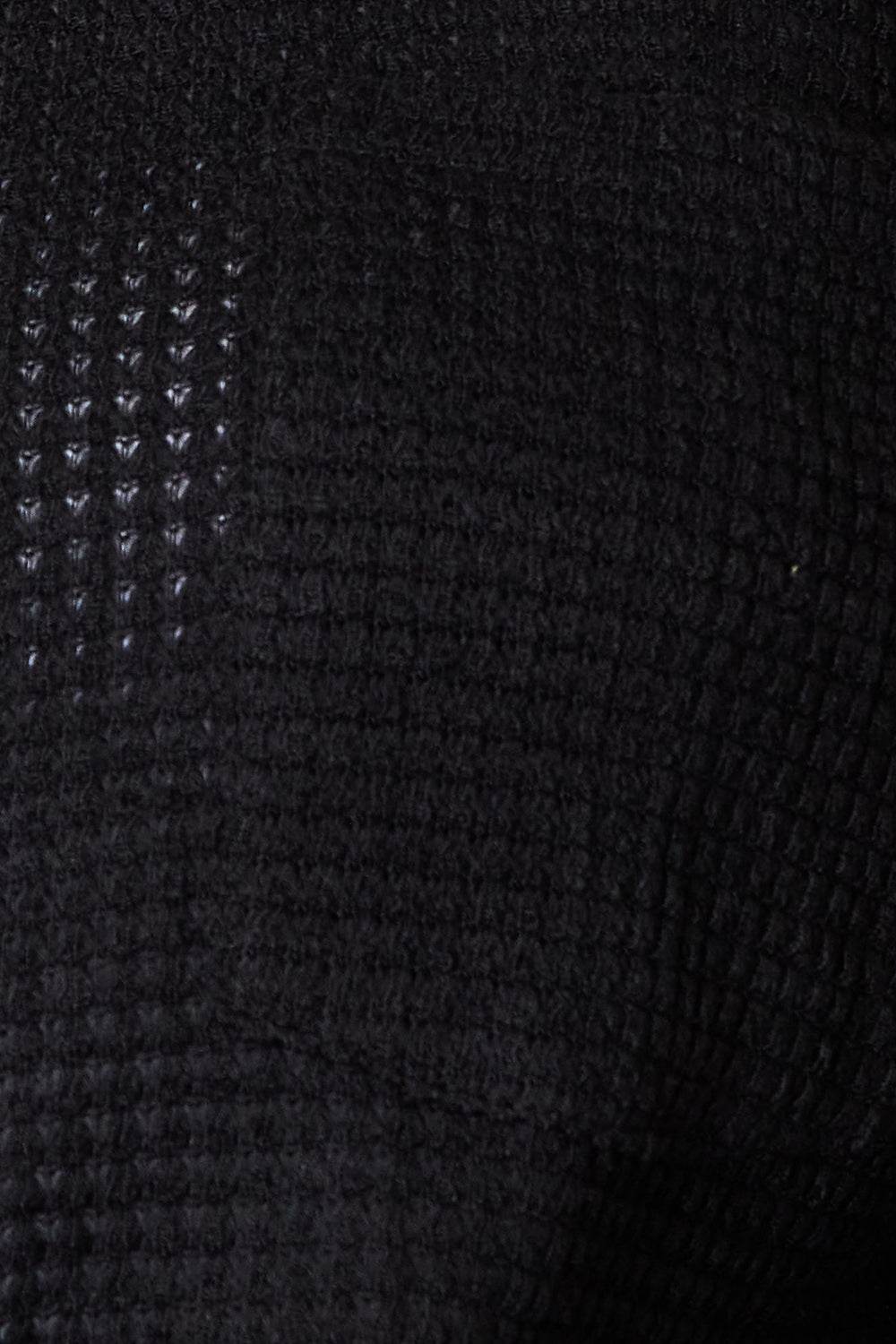 Double Take Waffle-Knit Collared Neck Dropped Shoulder Shirt - Hovatok