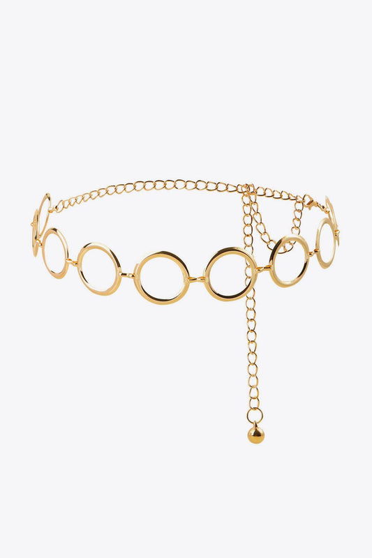 Circle Ring Chain Belt - Hovatok