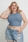 Basic Bae Full Size Round Neck Slim Tank - Hovatok