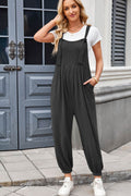 Lovelet Knotted Strap Overalls with Pockets - Hovatok