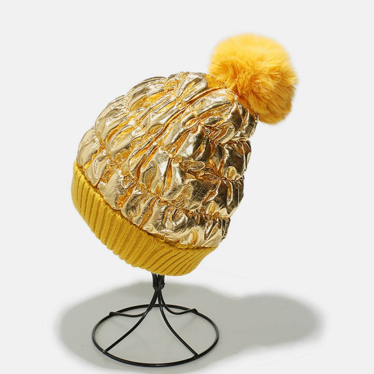 Thermal Knit Hat with Pompom - Hovatok
