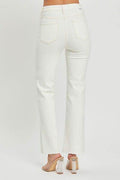 RISEN Full Size High Rise Tummy Control Straight Jeans - Hovatok