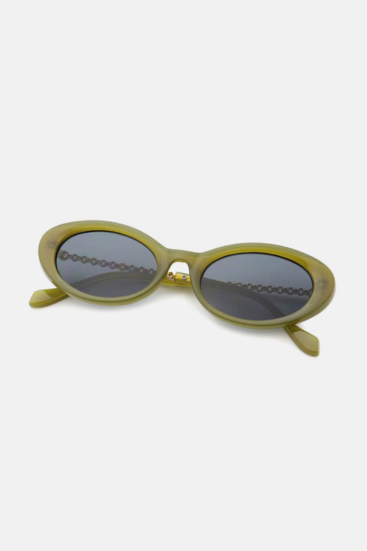 Polycarbonate Frame Cat-Eye Sunglasses - Hovatok