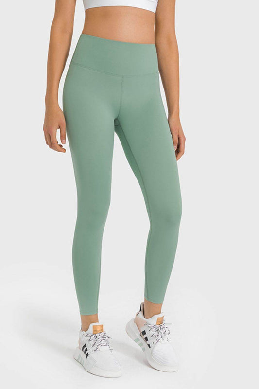 Millennia High Waist Ankle-Length Yoga Leggings - Hovatok